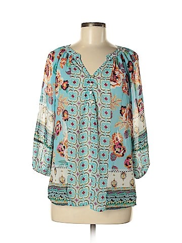 Figueroa & Flower 3/4 Sleeve Blouse (view 1)
