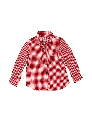 Petit Bateau Long Sleeve Button-Down Shirt (view 1)