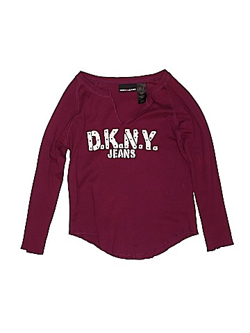 DKNY Long Sleeve Top (view 1)