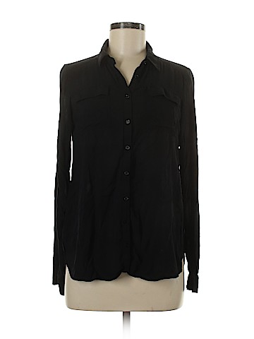 a.n.a. A New Approach Long Sleeve Blouse (view 1)
