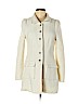 Francesca's Ivory Wool Coat Size M - photo 1