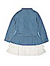 American Girl 100% Cotton Solid Blue Dress Size 10 - photo 2