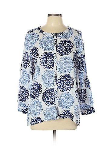 JM Collection Long Sleeve Blouse (view 1)