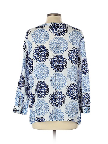 JM Collection Long Sleeve Blouse (view 2)