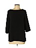 Ann Taylor LOFT Black 3/4 Sleeve Blouse Size M (petite) - photo 1