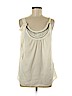 Ann Taylor LOFT White Sleeveless Blouse Size M - photo 1