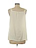 Ann Taylor LOFT White Sleeveless Blouse Size M - photo 2