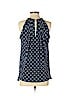 MICHAEL Michael Kors Blue Sleeveless Top Size S - photo 2