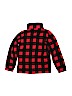 Columbia 100% Polyester Plaid Red Fleece Jacket Size S (youth) - photo 2