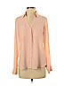 Express 100% Polyester Pink Long Sleeve Blouse Size S (petite) - photo 1