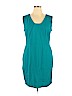 Ann Taylor Blue Casual Dress Size 16 - photo 1
