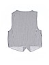 Dressed Up by Gymboree 100% Cotton Gray Tuxedo Vest Size 5 - photo 2