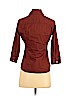 7th Avenue Design Studio New York & Company Brown 3/4 Sleeve Button-Down Shirt Size XS (petite) - photo 2