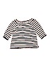 Crewcuts 100% Cotton Stripes Ivory Short Sleeve Top Size 8 - photo 1