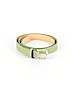 Assorted Brands 100% Leather Solid Green Leather Belt Size XS - photo 1