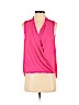 Trina Turk 100% Polyester Pink Sleeveless Blouse Size P (petite) - photo 1