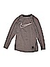 Nike Gray Active T-Shirt Size S (youth) - photo 1
