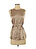 Theory 100% Polyester Brown Sleeveless Blouse Size P (petite) - photo 1