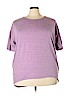Lularoe Purple Short Sleeve T-Shirt Size 2X - photo 1