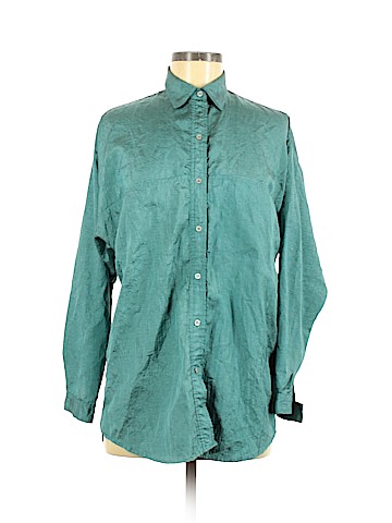 Diane von Furstenberg 3/4 Sleeve Button-Down Shirt (view 1)