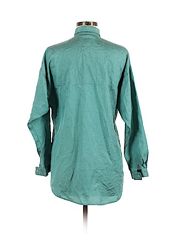 Diane von Furstenberg 3/4 Sleeve Button-Down Shirt (view 2)