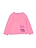 REI 100% Polyester Graphic Pink Pullover Sweater Size 4T - photo 1