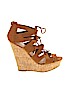 Bamboo Brown Wedges Size 8 1/2 - photo 1