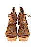 Bamboo Brown Wedges Size 8 1/2 - photo 2