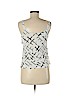 Roz & Ali 100% Rayon White Sleeveless Top Size M (petite) - photo 2
