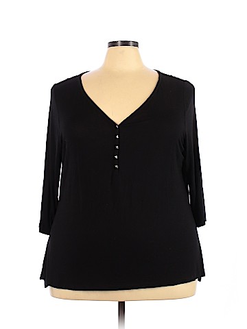 Cynthia Rowley TJX 3/4 Sleeve Top (view 1)