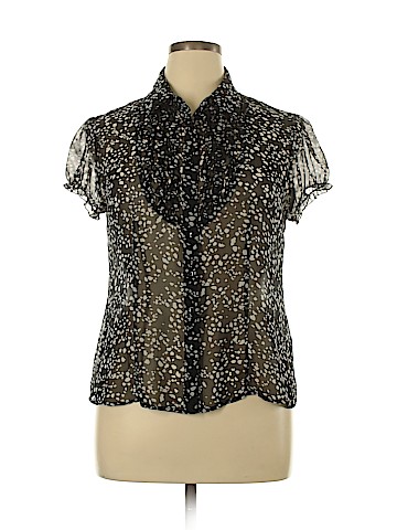 Style&Co Short Sleeve Blouse (view 1)