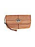 Fossil Tan Leather Wristlet One size - photo 1