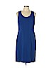 Ann Taylor Blue Casual Dress Size 10 (petite) - photo 1