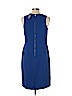 Ann Taylor Blue Casual Dress Size 10 (petite) - photo 2