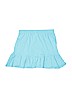 Zara 100% Cotton Solid Blue Skirt Size 13 - 14 - photo 2