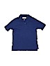Lands' End 100% Cotton Blue Short Sleeve Polo Size 7 - 8 - photo 1