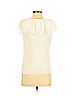 Banana Republic 100% Silk Ivory Short Sleeve Silk Top Size XS (petite) - photo 2