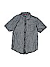 Wrangler Jeans Co 100% Cotton Gray Short Sleeve Button-Down Shirt Size 10 - 12 - photo 1