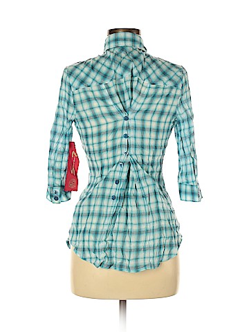 Seven7 3/4 Sleeve Button-Down Shirt (view 2)