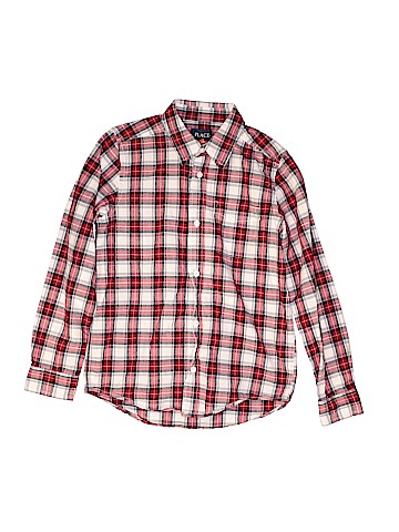 The Children's Place Long Sleeve Button-Down Shirt (view 1)