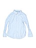 Cherokee 100% Cotton Blue Long Sleeve Button-Down Shirt Size 6 - 7 - photo 1