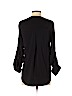 DR2 100% Polyester Black Long Sleeve Blouse Size S (petite) - photo 2