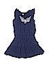 The Children's Place 100% Cotton Blue Dress Size 14 - photo 1