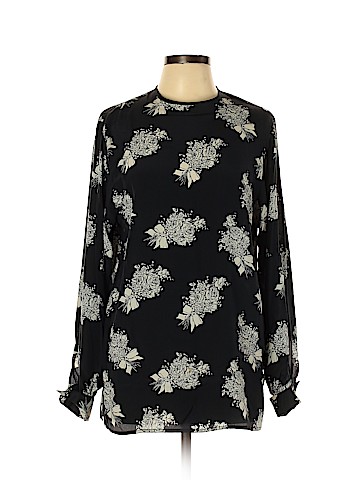 Max Mara Long Sleeve Silk Top (view 1)