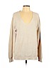 John & Jenn 100% Cotton Ivory Pullover Sweater Size L - photo 1