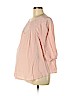 Liz Lange Maternity 100% Rayon Pink 3/4 Sleeve Blouse Size M - photo 1