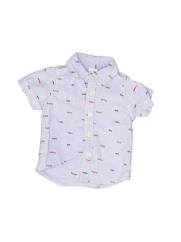 Carter's Short Sleeve Button-Down Shirt (view 1)