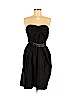 Vera Wang 100% Silk Black Cocktail Dress Size 8 - photo 1
