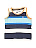 Hurley 100% Cotton Stripes Blue Tank Top Size 5 - photo 1