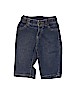 Janie and Jack Solid Blue Denim Shorts Size 3-6 mo - photo 1